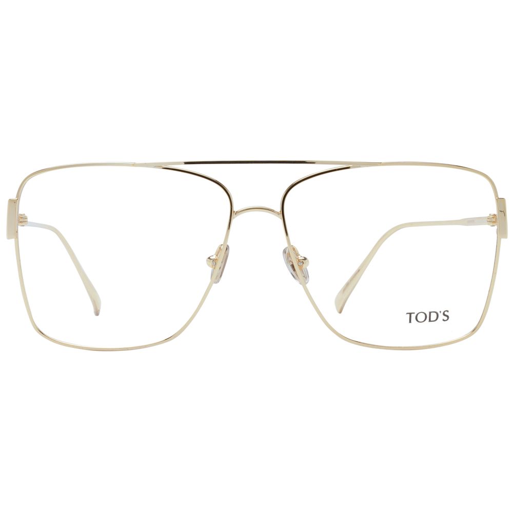 Tod's Gold Metal Glasses Women's (Frames)