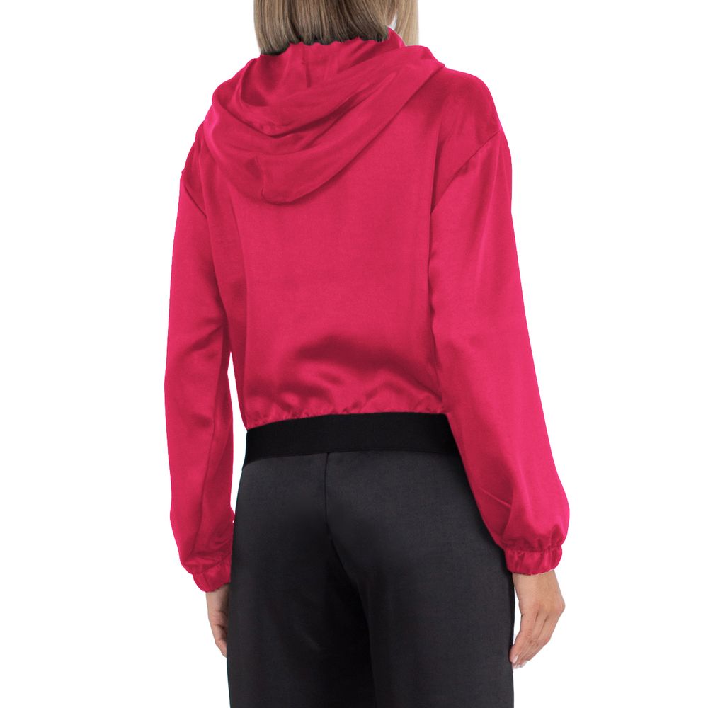 Comme Des Fuckdown Fuchsia Polyester Women's Sweater