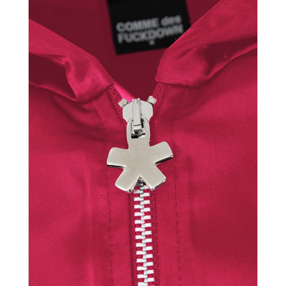 Comme Des Fuckdown Fuchsia Polyester Women's Sweater