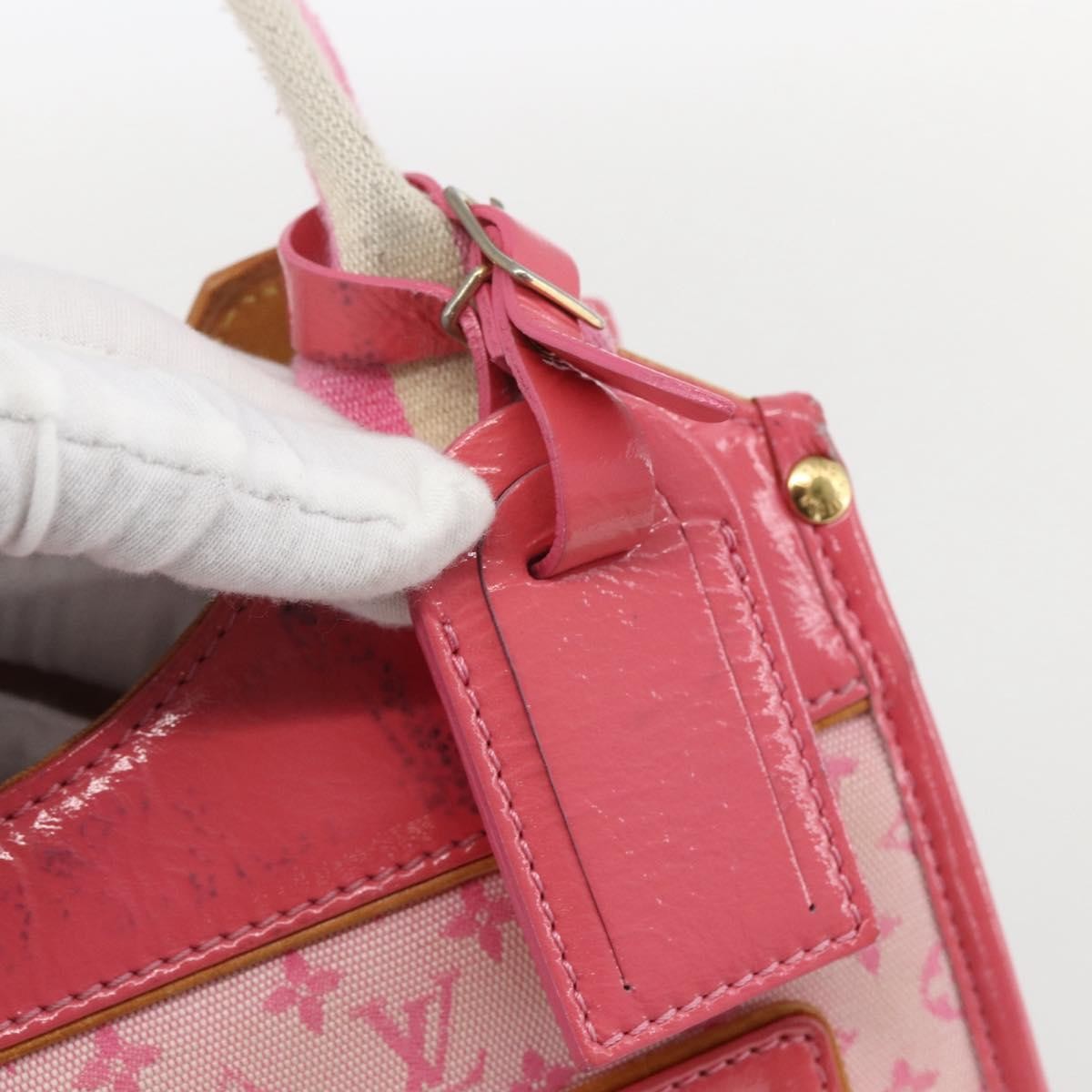 Louis Vuitton Kathleen Mini Lin Pink Canvas Tote Bag Bag (Pre-Owned)