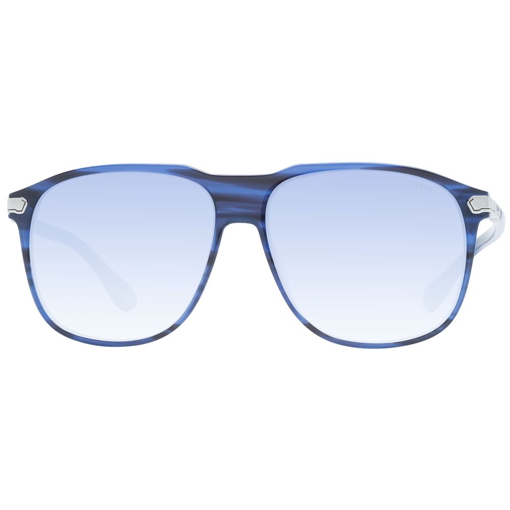 BMW Blue Plastic Men's Sunglasses