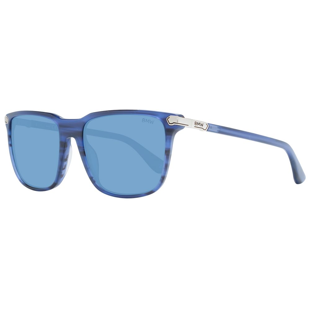 BMW Blue Plastic Men's Sunglasses
