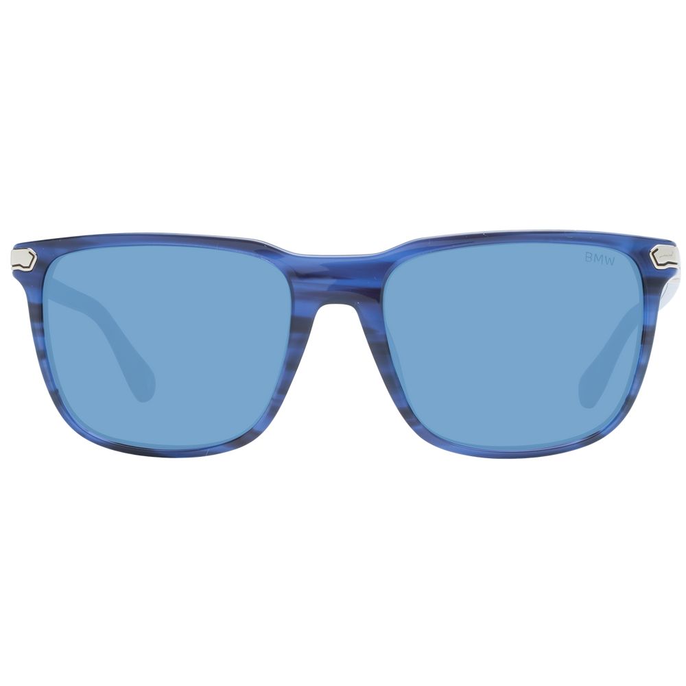 BMW Blue Plastic Men's Sunglasses