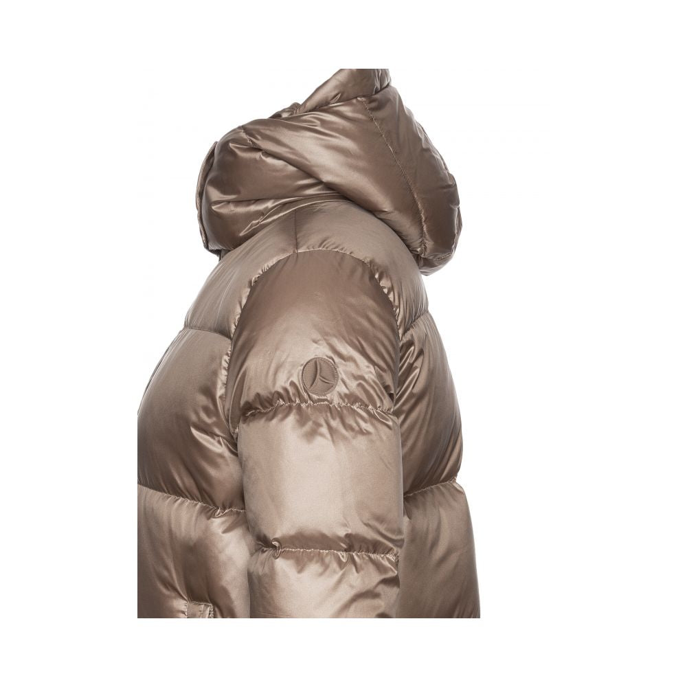 People Of Shibuya Beige Polyester Jackets & Women's Coat