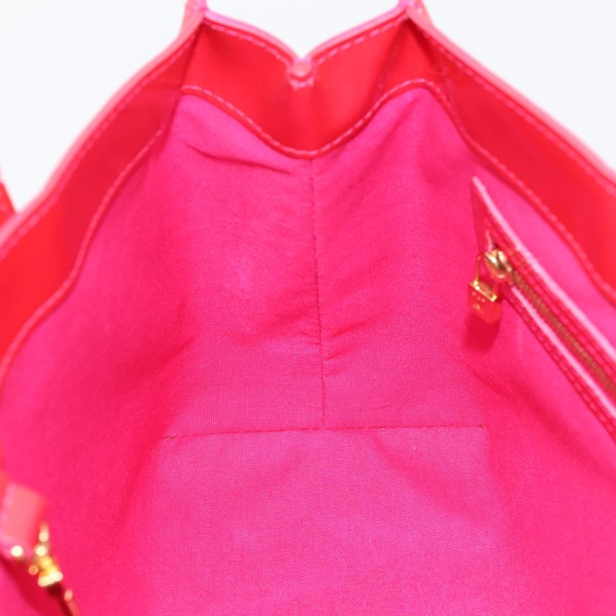 Louis Vuitton Wilshire Monogram Vernis Pink Patent_Leather Tote Bag Bag (Pre-Owned)