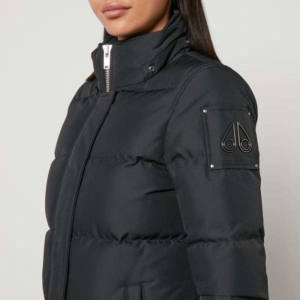 Moose Knuckles Black Polyester Jacket &  Coat