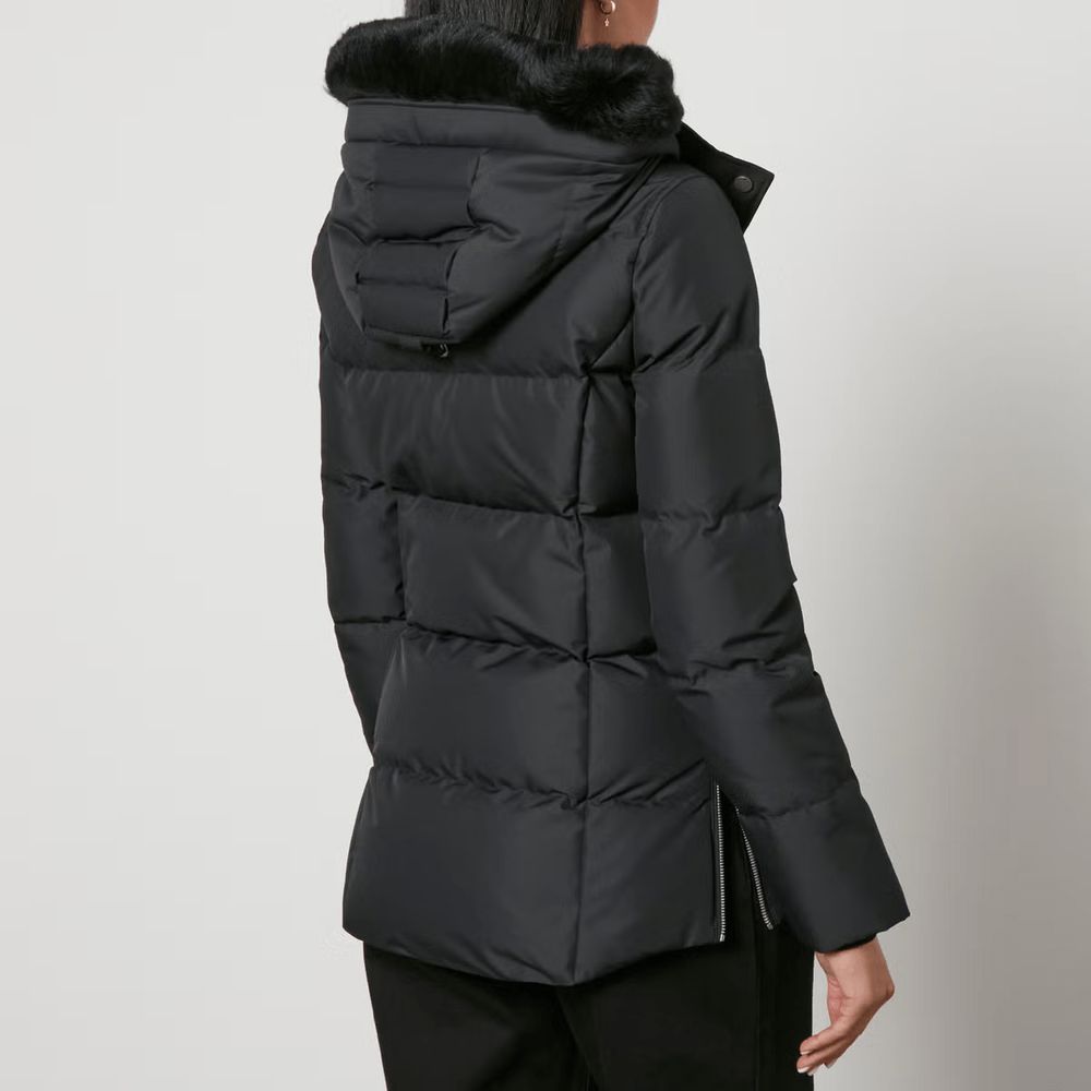 Moose Knuckles Black Polyester Jacket &  Coat