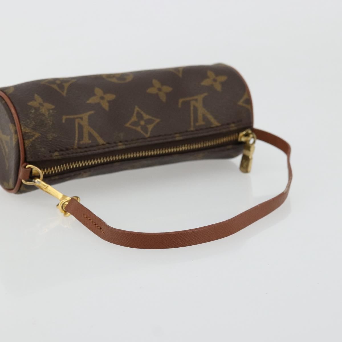 Louis Vuitton Papillon Pochette Monogram Canvas Brown Canvas Clutche & Pouche Bag (Pre-Owned)