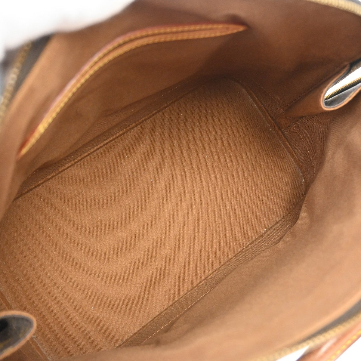 Louis Vuitton Alma Monogram Brown Canvas Handbag (Pre-Owned)