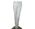 Saint Laurent Women's White Denim Flare Cropped Jeans (29 Dm)