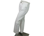 Saint Laurent Women's White Denim Flare Cropped Jeans (29)