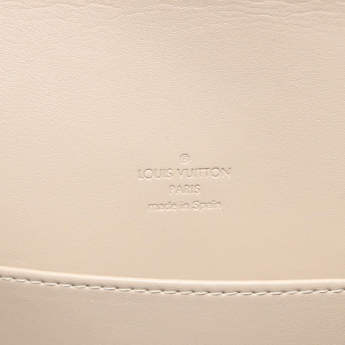 Louis Vuitton Thompson Street Monogram Vernis Beige Patent_Leather Shoulder Bag Bag (Pre-Owned)