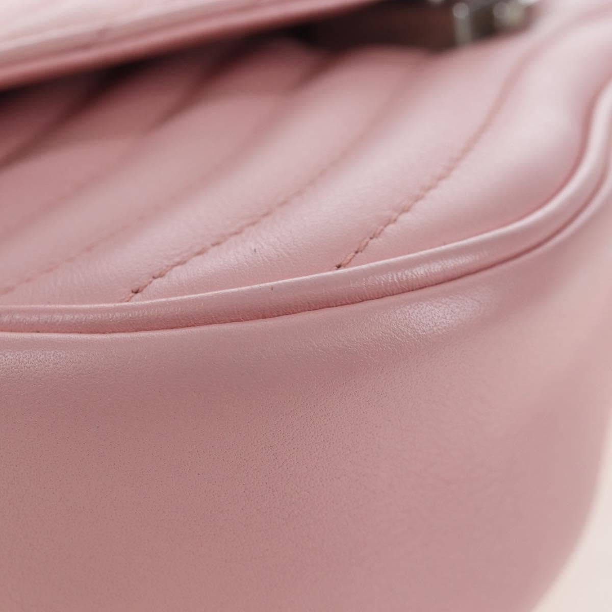 Louis Vuitton New Wave Chain Quilted Leather Pink Leather Handbag (Pre-Owned)