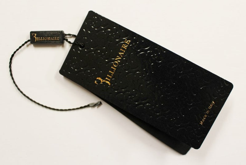 Billionaire Italian Couture Brown Leather Bifold Men's Wallet