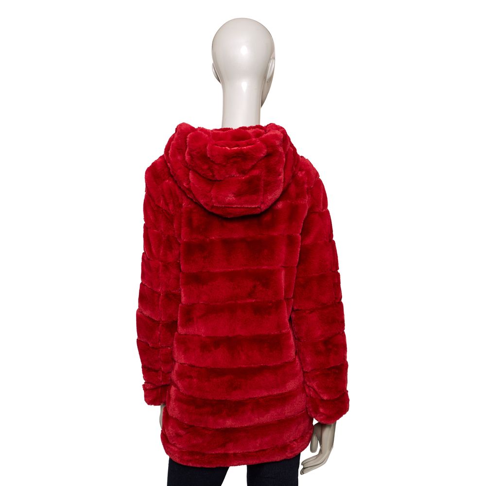 Baldinini Trend Red Polyester Women Women's Jacket
