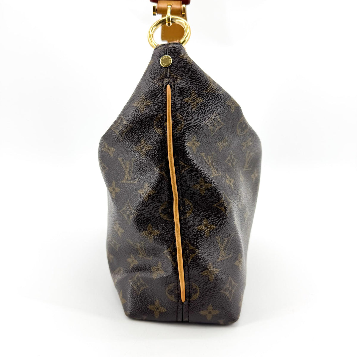 Louis Vuitton Sully Monogram Canvas Brown Canvas Handbag (Pre-Owned)