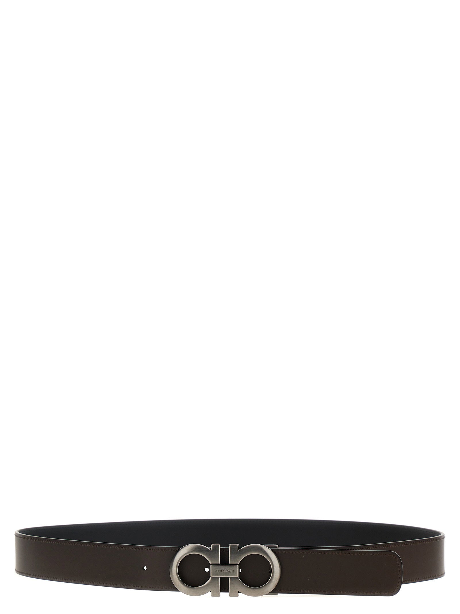 Ferragamo Men's Gancini Reversible Belt