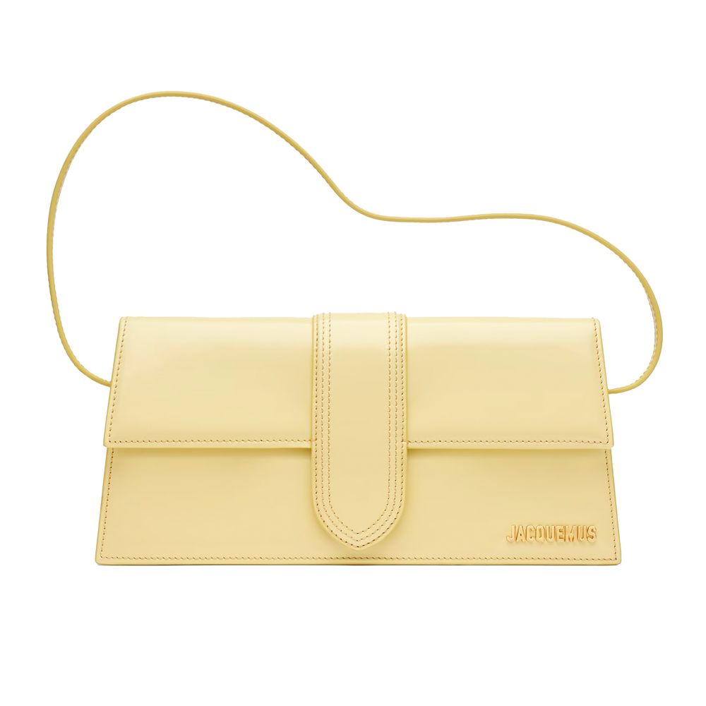 Jacquemus Yellow Leather Women's Handbag