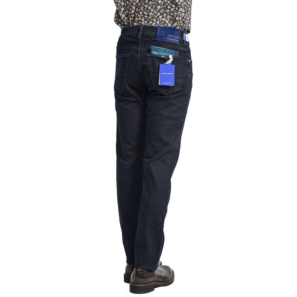 Jacob Cohen Blue Cotton Jeans & Men's Pant