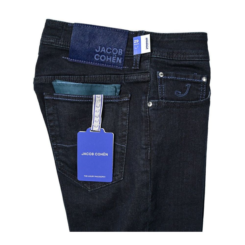 Jacob Cohen Blue Cotton Jeans & Men's Pant