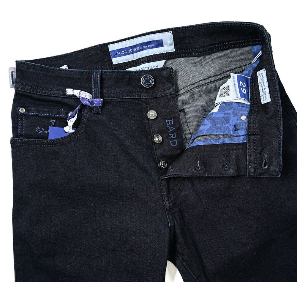 Jacob Cohen Blue Cotton Jeans & Men's Pant