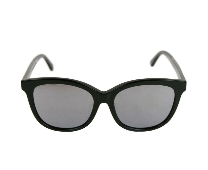 Gucci Acetate Grey Reflective Lenses Sunglasses - Black