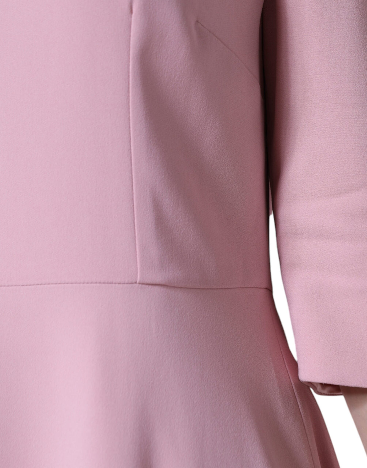 Dolce & Gabbana Pink A-line Viscose 3/4 Sleeves Women's Dress (Pre-Owned)