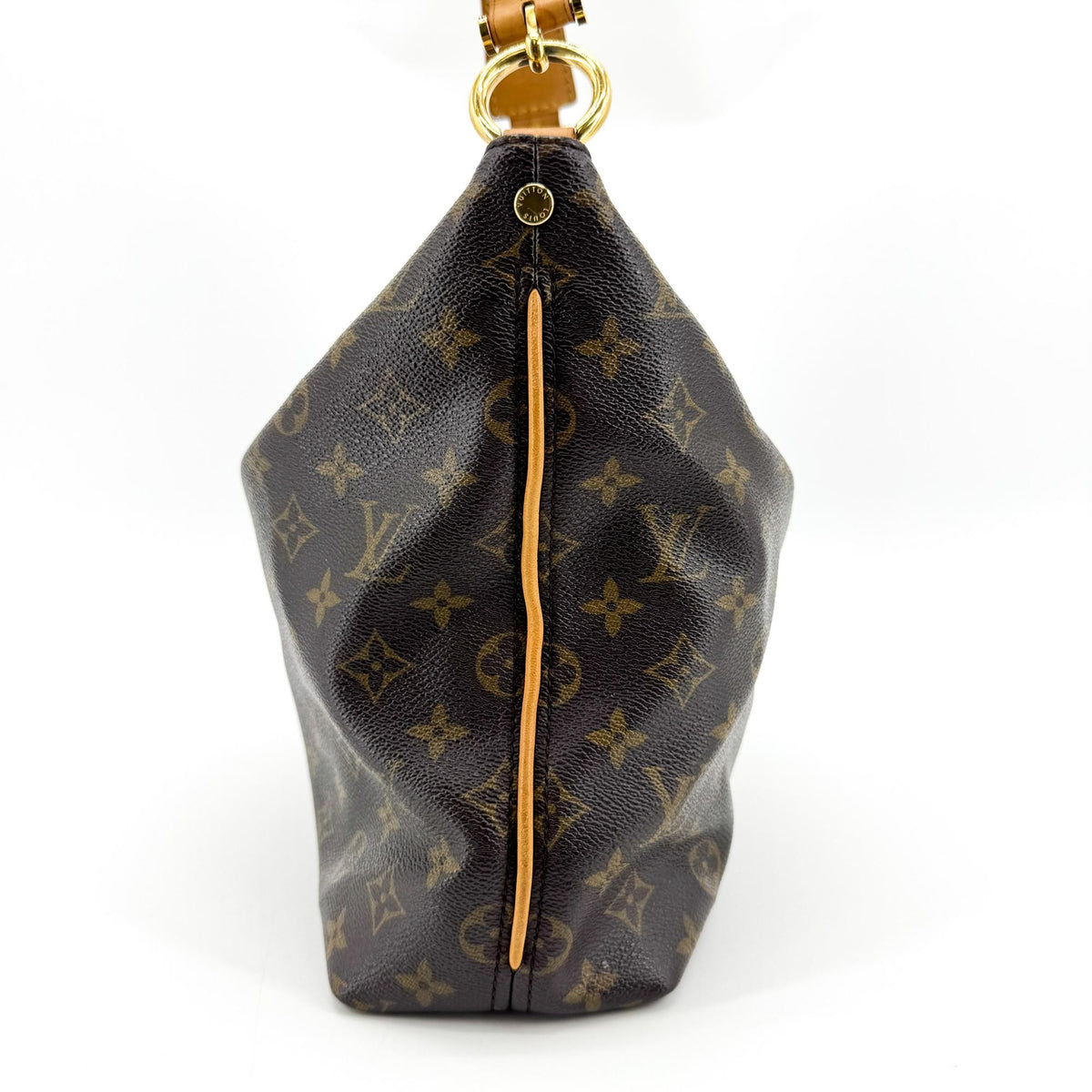 Louis Vuitton Sully Monogram Canvas Brown Canvas Handbag (Pre-Owned)