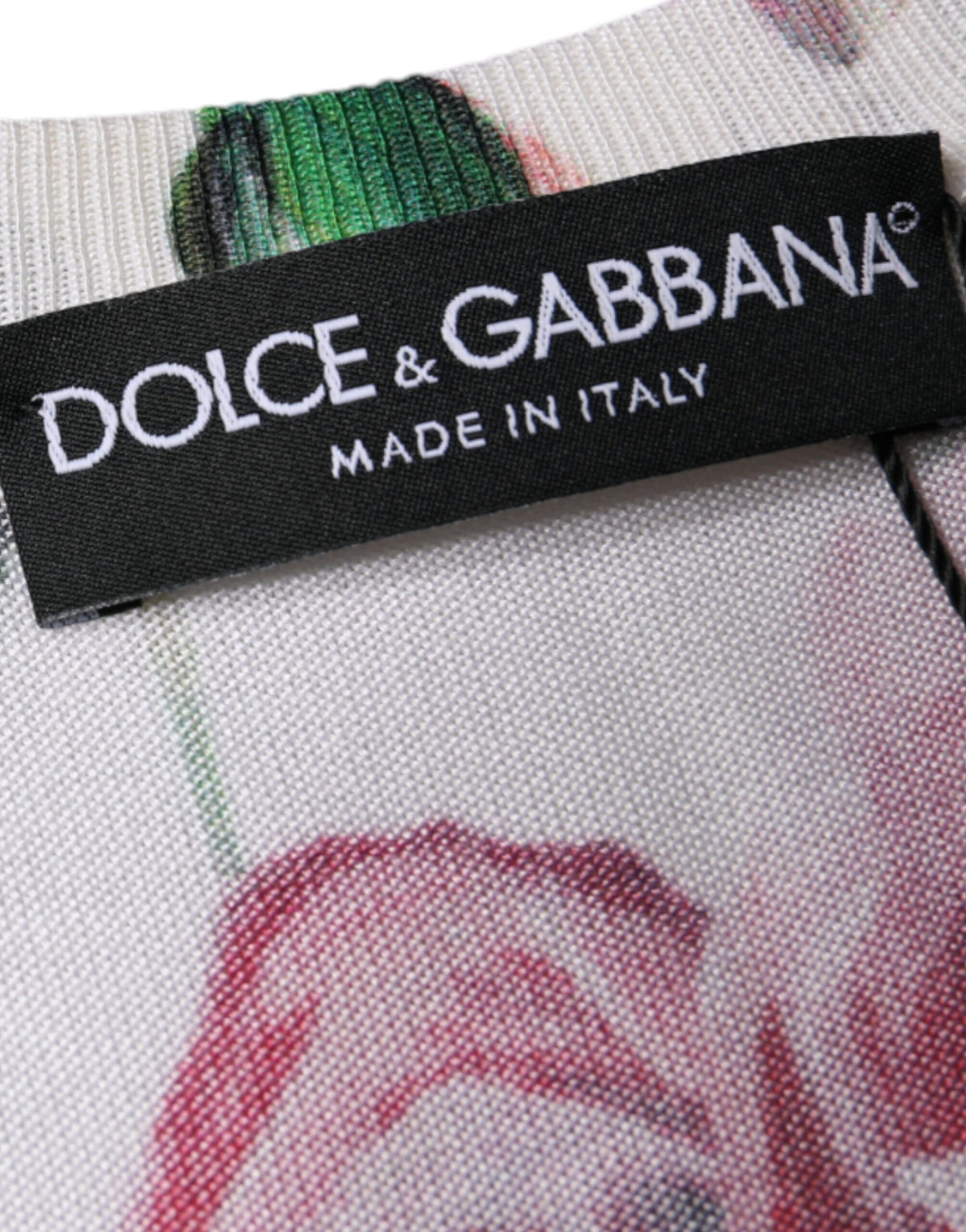 Dolce & Gabbana White Floral Lace Silk Sleeveless Tank Women's Top (Pre-Owned)