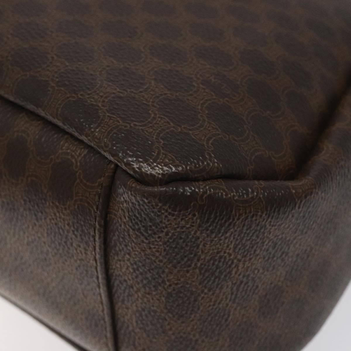 Celine Macadam Canvas Brown Canvas Tote Bag Bag (Pre-Owned)