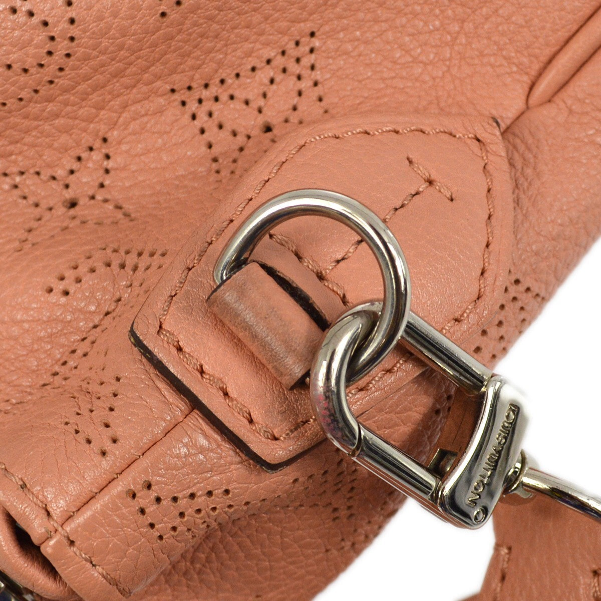 Louis Vuitton Selene Mahina Leather Pink Leather Shoulder Bag Bag (Pre-Owned)