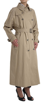 Dolce & Gabbana Elegant Double Breasted Trench Women's Coat