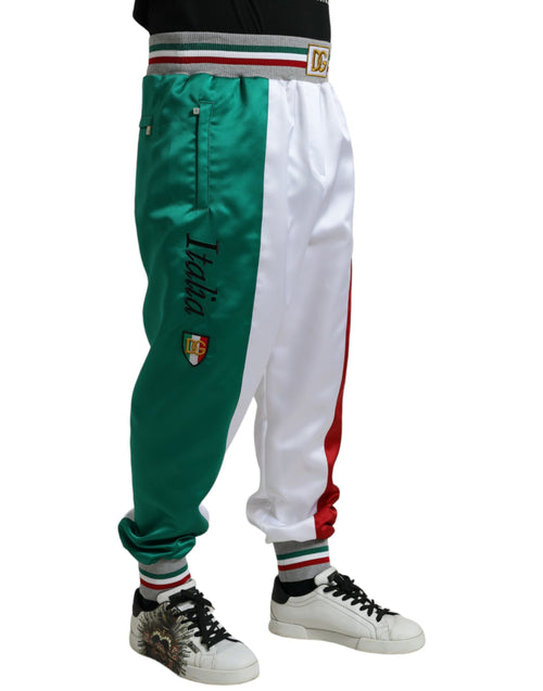 Dolce & Gabbana Italian Stripe Jogger Men's Trousers