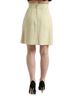 Dolce & Gabbana Elegant High Waist Mini A-Line Women's Skirt