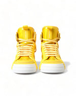 Dolce & Gabbana Chic High-Top Color-Block Women's Sneakers