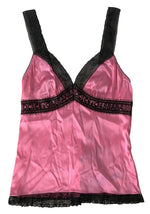 Dolce & Gabbana Pink Lace Silk Sleepwear Camisole Top Women's Underwear