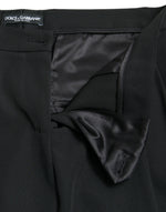 Dolce & Gabbana Elegant High-Waist Tapered Cropped Women's Pants