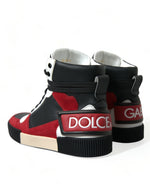 Dolce & Gabbana Debonair Calfskin High-Top Men's Sneakers