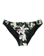 Dolce & Gabbana Elegant Floral Print Bikini Bottoms - Swim In Women's Style