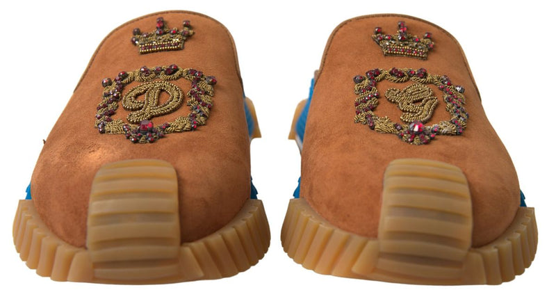 Dolce & Gabbana Elegant Multicolor NS1 Slide Men's Sandals