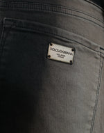 Dolce & Gabbana Elegant Mid-Waist Stretch Women's Jeans
