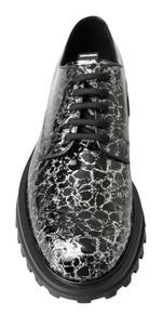 Dolce & Gabbana Sophisticated Two-Tone Derby Men's Shoes