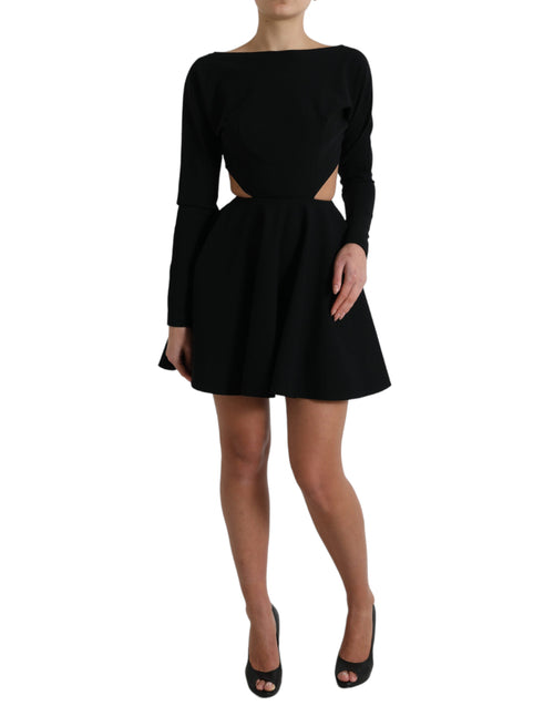 Dolce & Gabbana Elegant Cut Out A-Line Mini Women's Dress