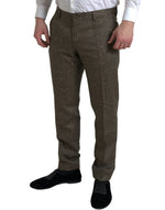 Dolce & Gabbana Elegant Skinny Wool Chino Men's Pants