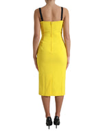 Dolce & Gabbana Sunshine Chic Sleeveless Midi Women's Dress
