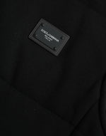 Dolce & Gabbana Elegant Black Sleeveless Vest Men's Jacket