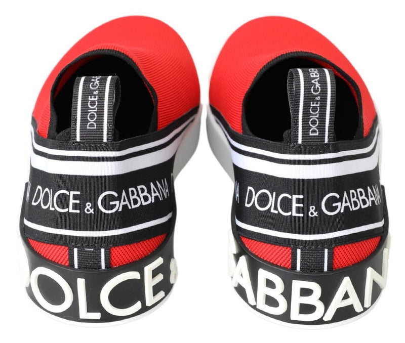 Dolce & Gabbana Elegant Tri-Tone Loafers for Men's Men