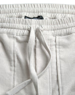 Dolce & Gabbana Beige Cotton Corduroy Men's Bermuda Men's Shorts