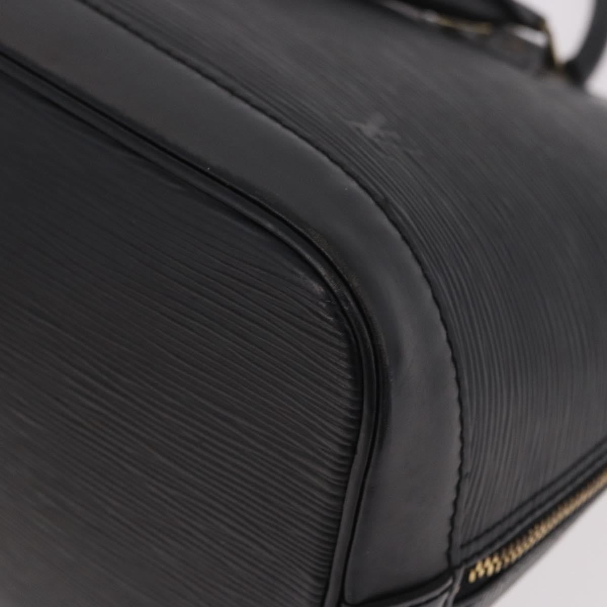 Louis Vuitton Alma Epi Leather Black Leather Handbag (Pre-Owned)