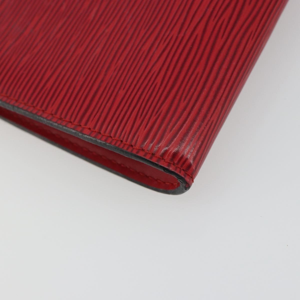 Louis Vuitton Pochette Accessoires Epi Red Leather Clutche & Pouche Bag (Pre-Owned)